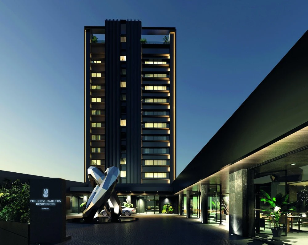 Элитная резиденция с бассейном, детской площадкой и кинотеатром в центре Стамбула, Турция