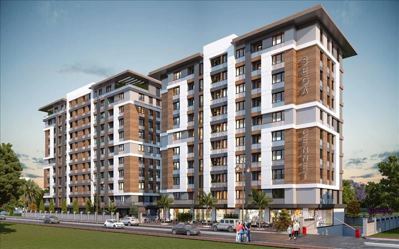 Новая резиденция с видом на море рядом с центром Стамбула, Турция