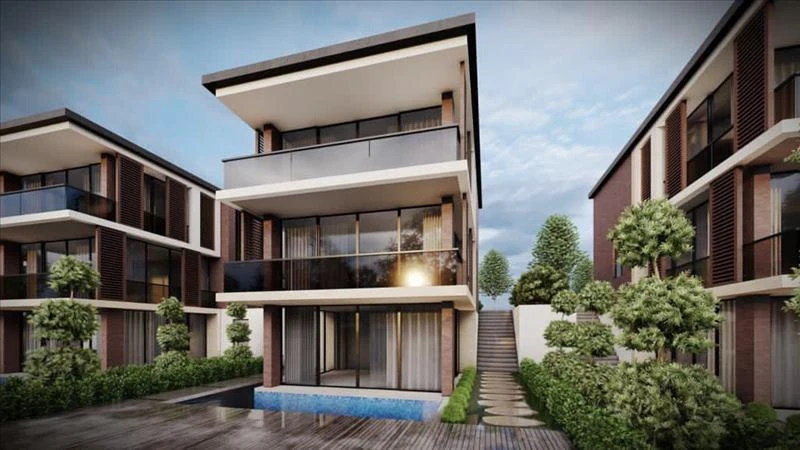 Новый комплекс вилл с бассейнами и живописным видом, Шиле Стамбул, Турция