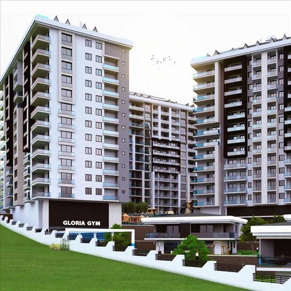 Новая резиденция с бассейном, зеленой зоной и зонами отдыха рядом с аэропортом и побережьем, Стамбул, Турция