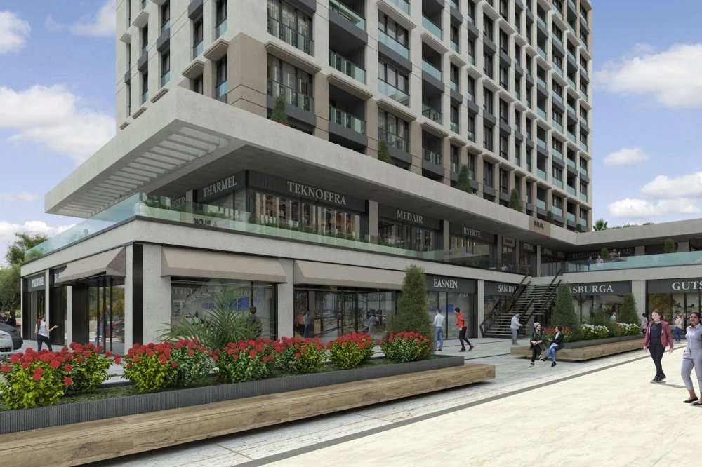 Жилой комплекс рядом с парками, торговыми центрами и станцией метробуса, Бейликдюзю, Стамбул, Турция