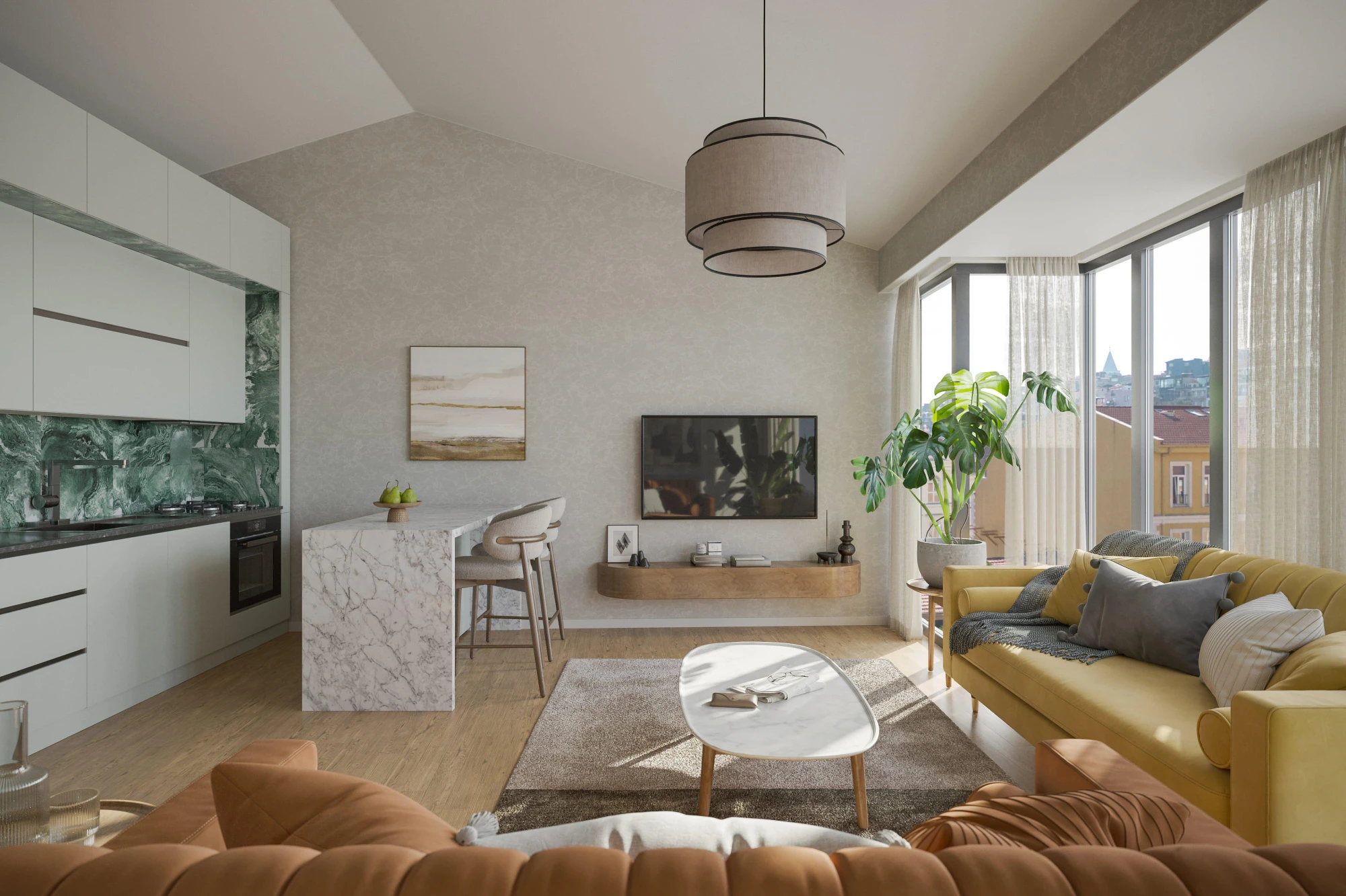 Жилой комплекс в исторической части города, рядом с культурными и художественными центрами, Бейоглу, Стамбул, Турция